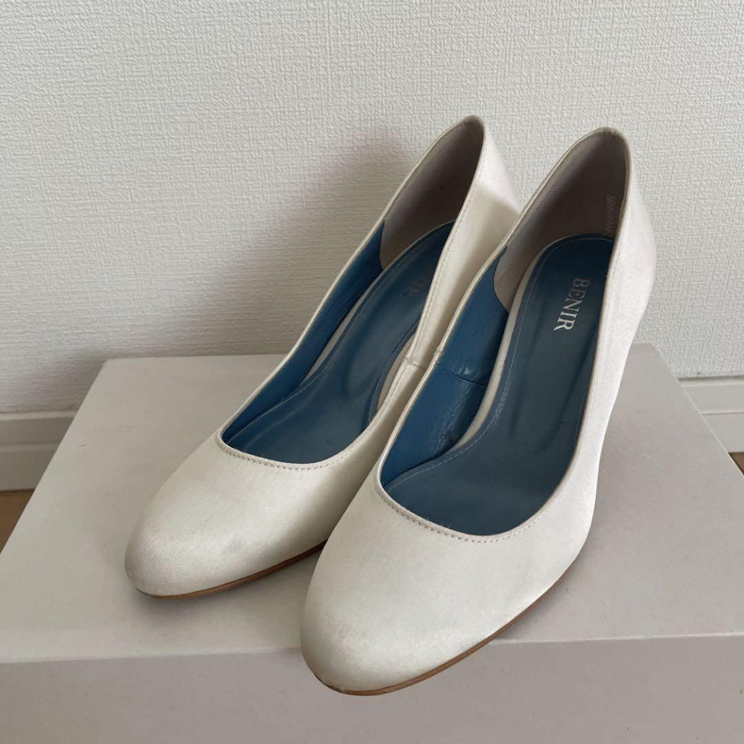 BENIR ウェディングシューズ　サイズ38 ヒール7cm