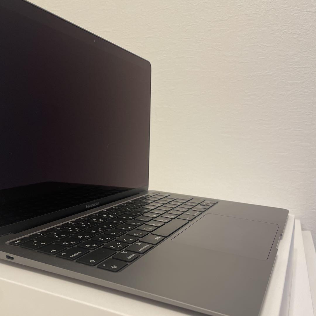 M1 MacBook Air 8GB/256GB スペースグレイ 美品】MacBook Air M1チップ 8GB/256GB スペースグレイ - メルカリ
