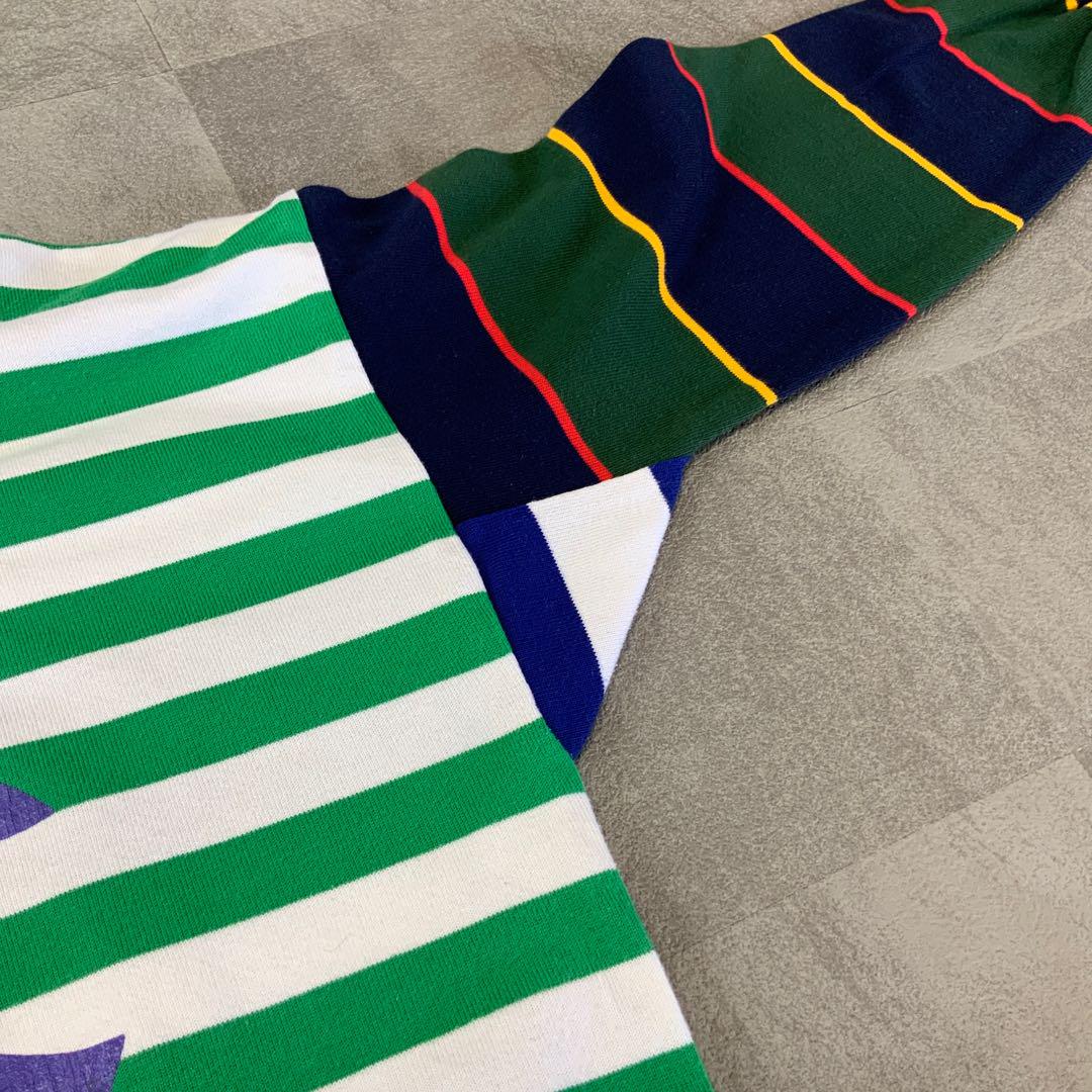 希少 90's Canterbury クレイジーパターン ラガーシャツ ウェア