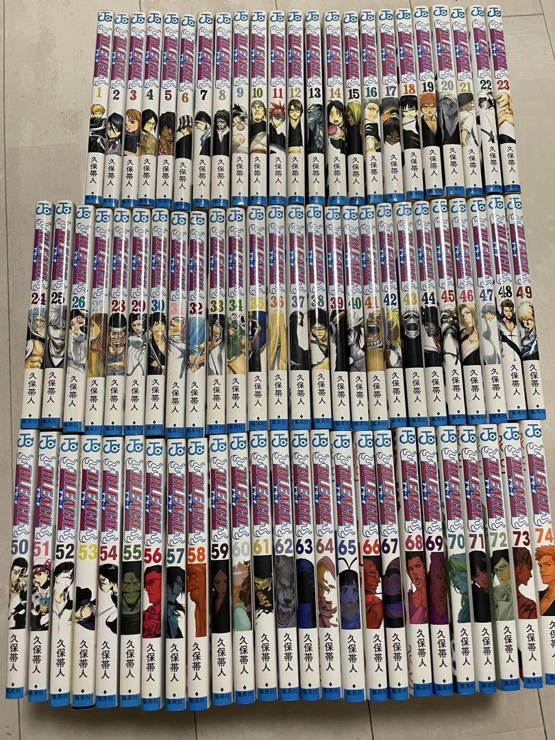 BLEACH 全巻セット　（21巻以降初版本）