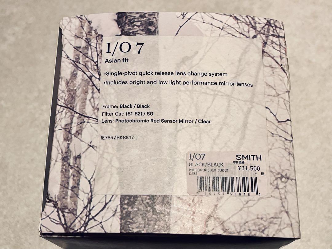 Smith I/O 7 Photochromic 調光 Asian Fit