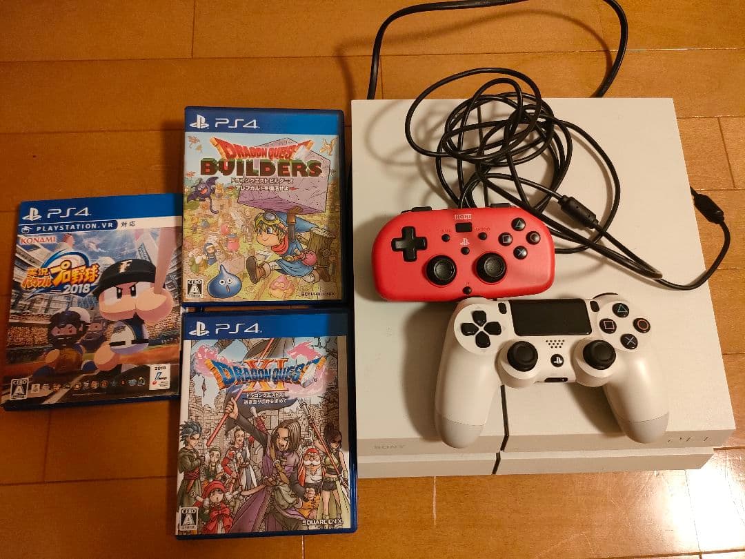 (箱あり) PlayStation 4 CUH-1100A  本体+ゲーム3本