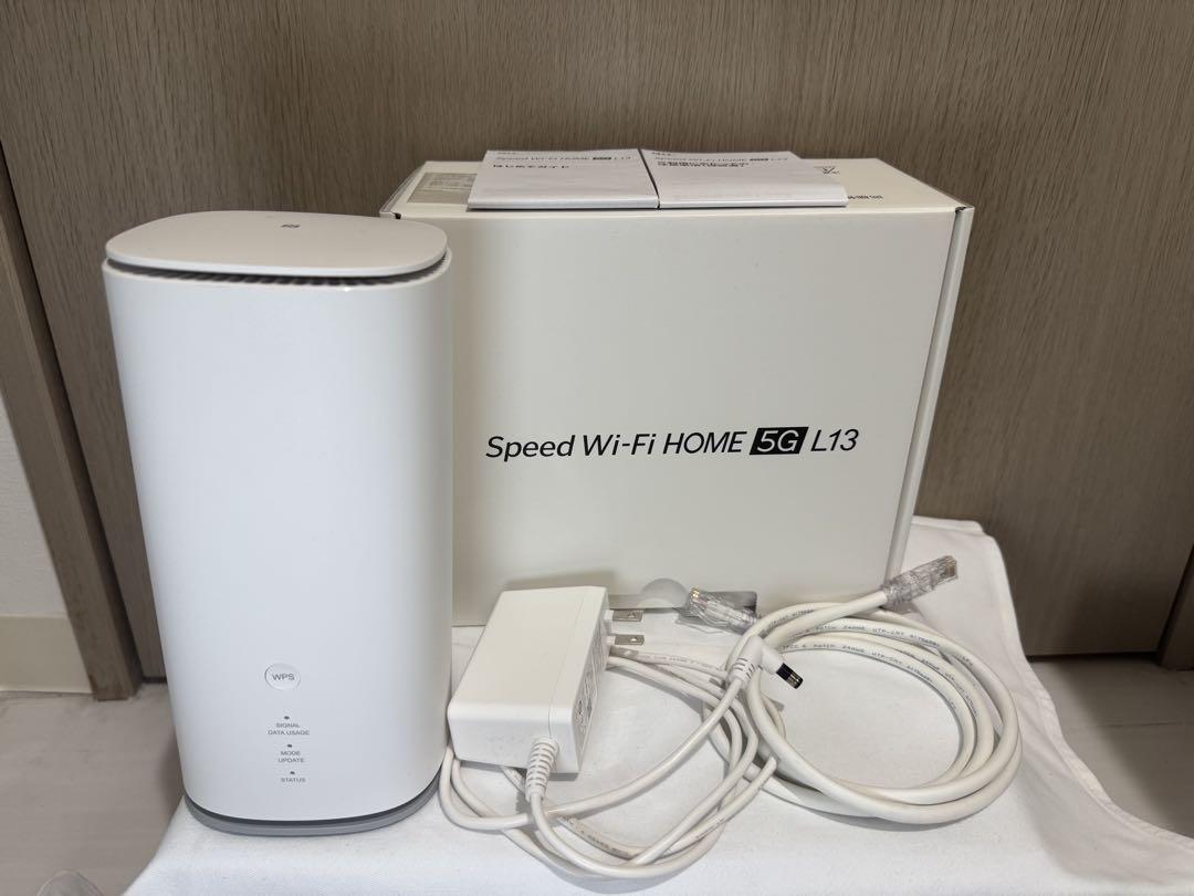 WiMAX Speed Wi-Fi HOME 5G L13 ホームルーター