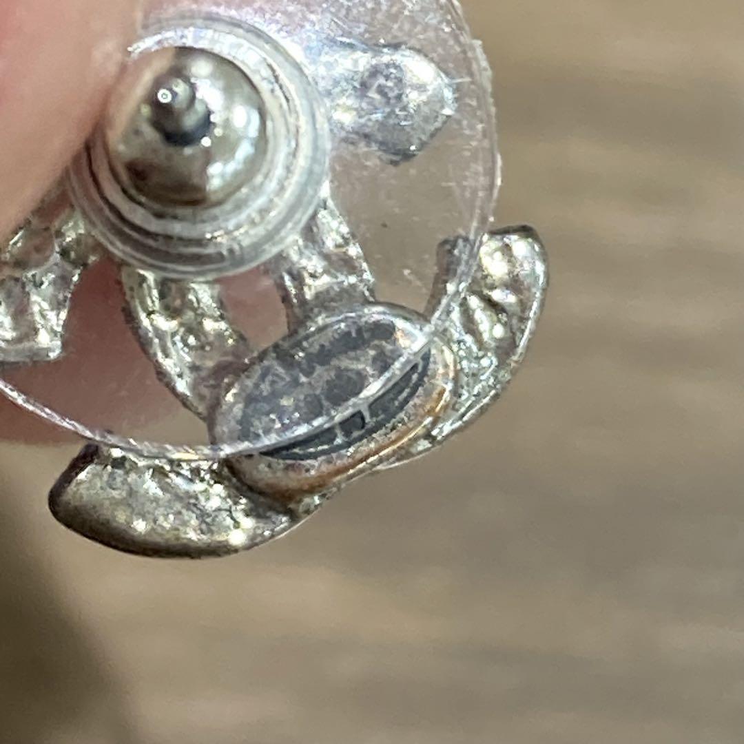CHANEL シャネル ココマーク ピアス ラインストーン フェイクパール 箱