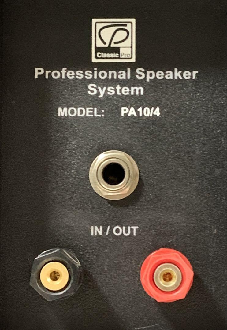CLASSIC PRO / PA10/4 2WAYスピーカー 1本