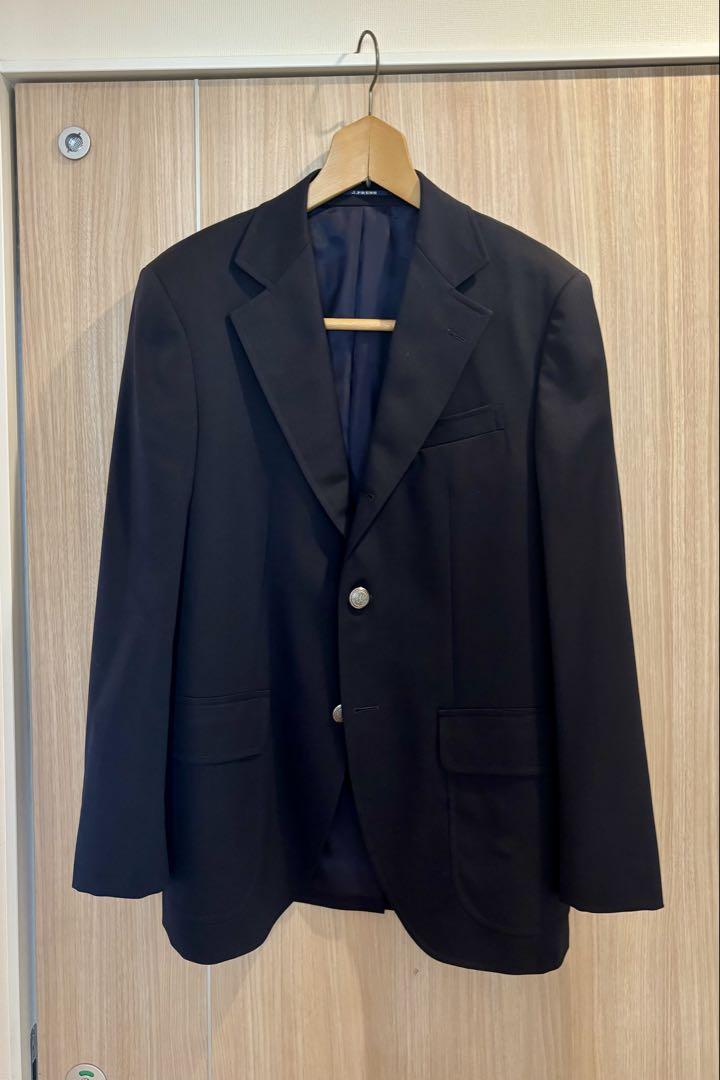 【超美品】J.PRESS 銀ボタン 紺ブレザー 34