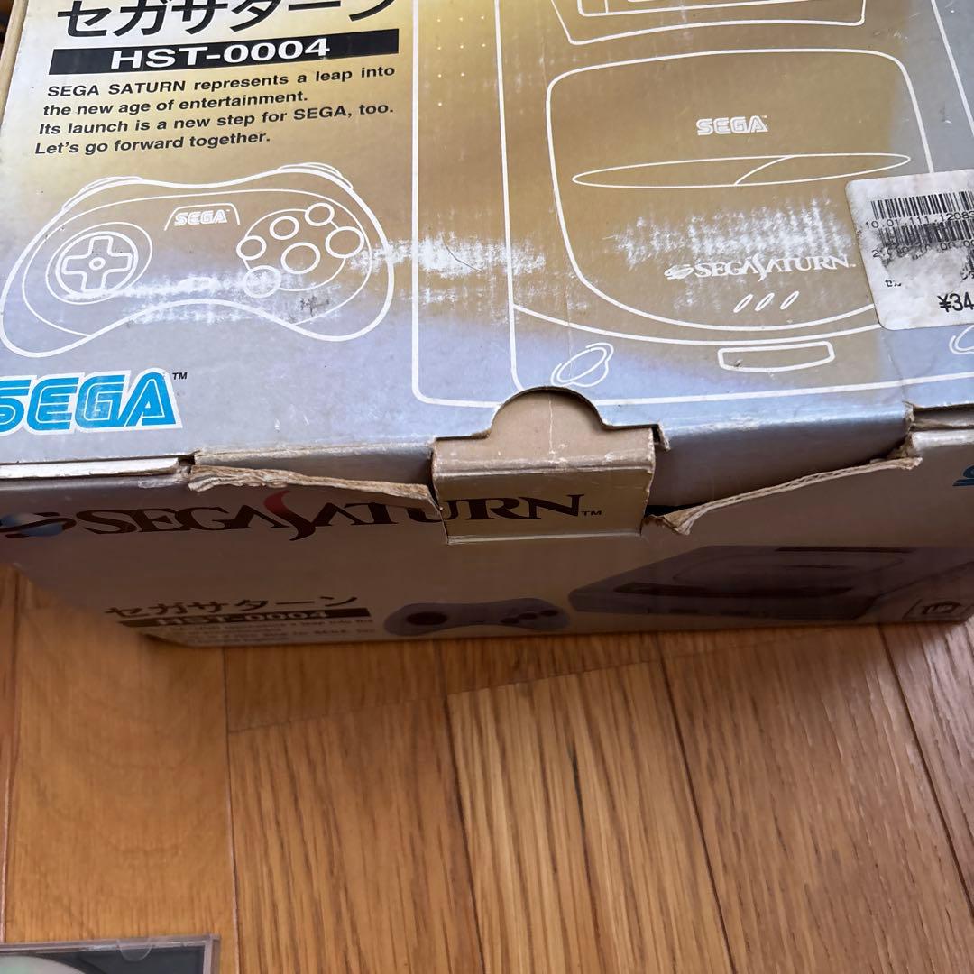 セガサターン 本体 + ゲームソフト11枚+外箱+説明書 セガサターン 本体 + ゲームソフト11枚+外箱+説明書