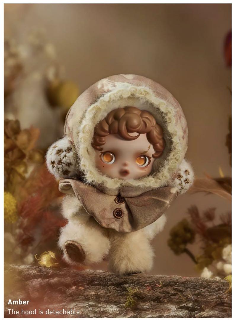 SKULLPANDAL’impressionnismeシリーズぬいぐるみ SKULLPANDA L'impressionnisme Series Plush Doll - Teakwood