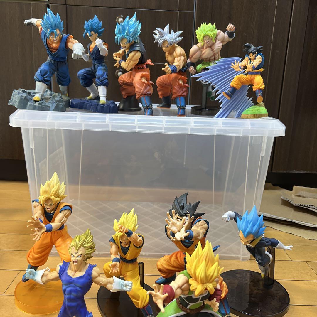 ドラゴンボール フィギュア まとめ売り 悟空 ベジータ ベジット 箱なし開封品
