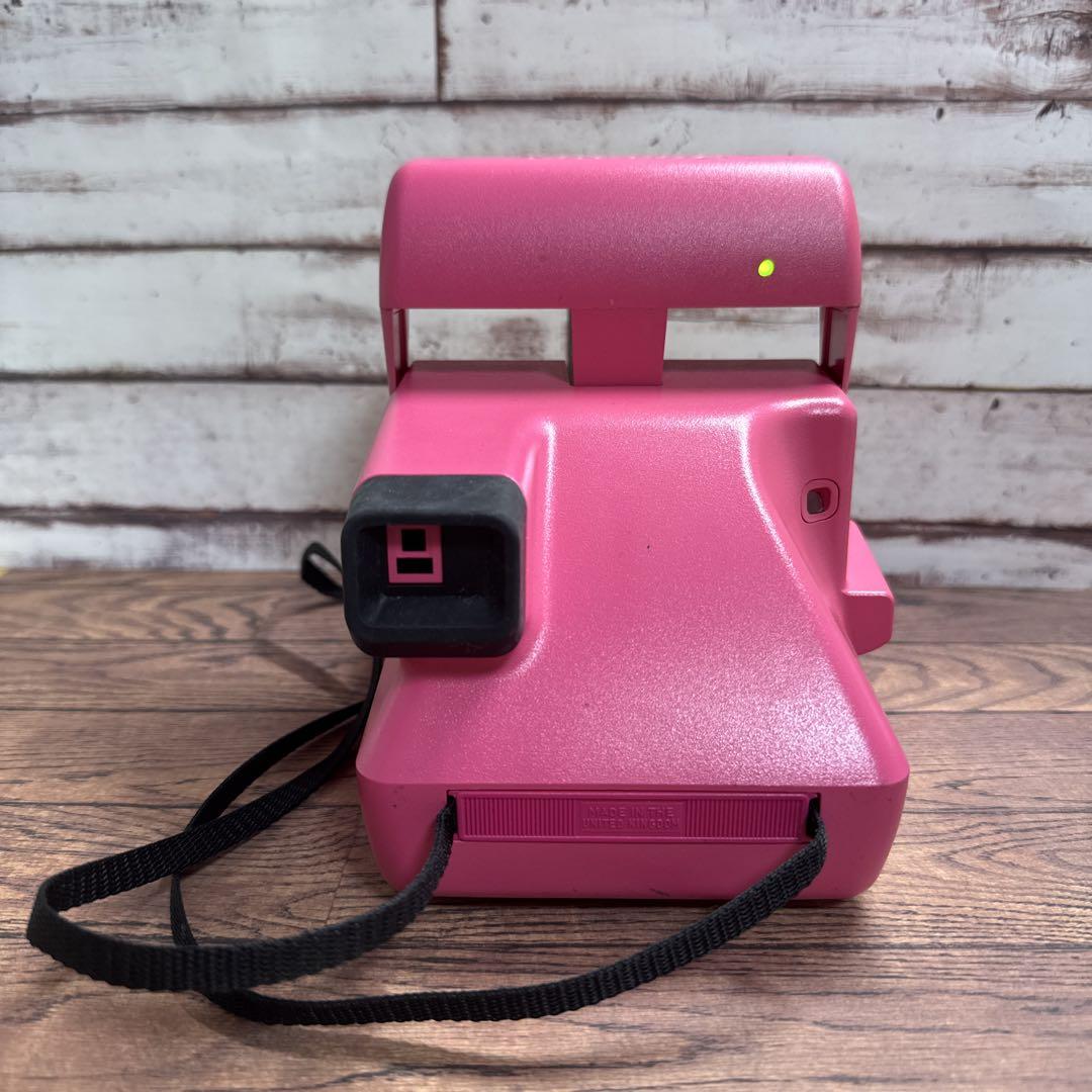 【希少・激レア】昭和レトロ Polaroid ポラロイドカメラ TOMY ピンク