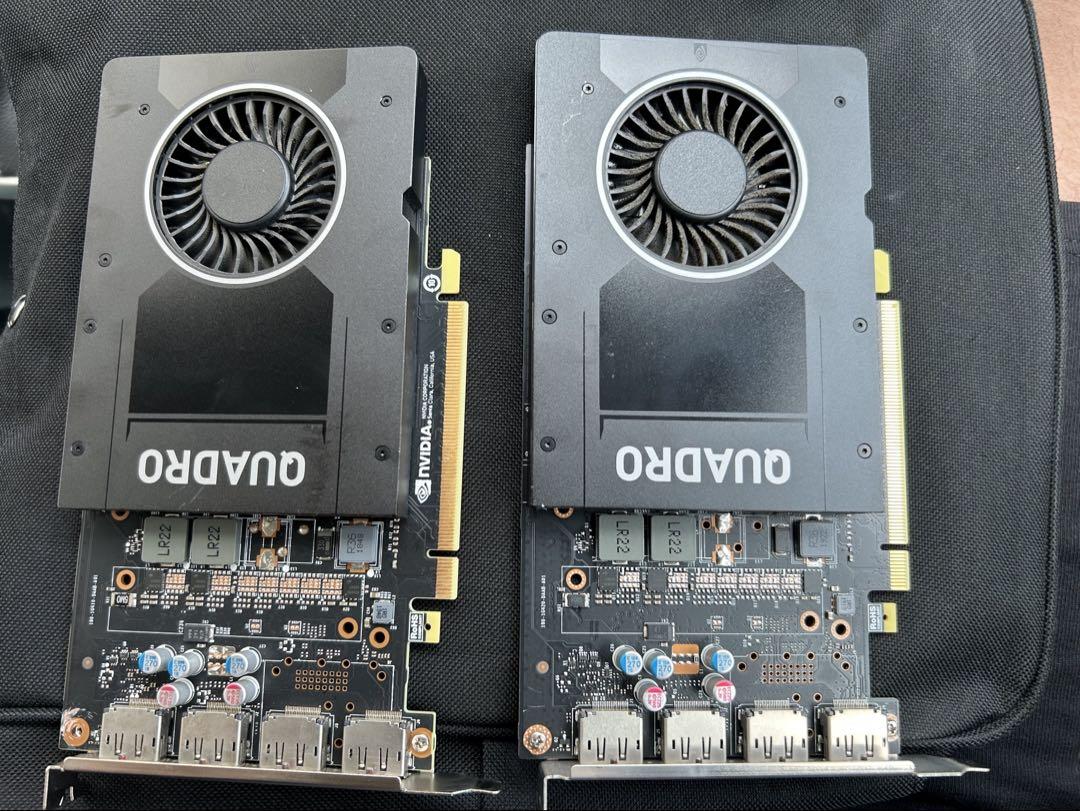 NVIDIA Quadro P2000 P2200 セット