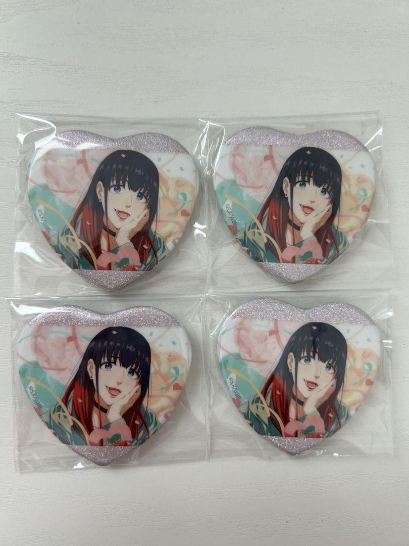 WIND BREAKER 椿野佑 ハート 缶バッジ ウィンブレ Birthday