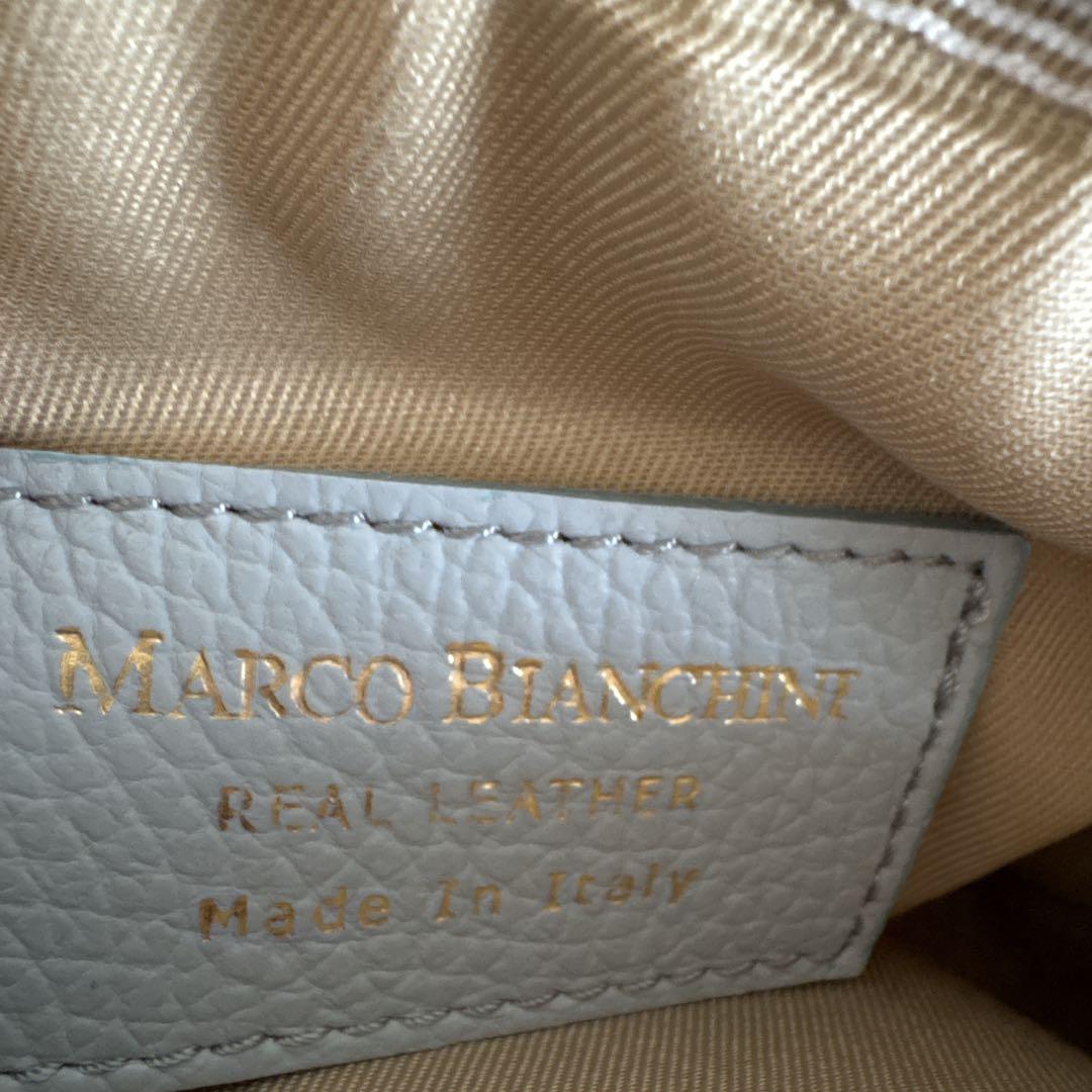 MARCO BIANCHINI マルコビアンチーニ 本革 ショルダーバッグ