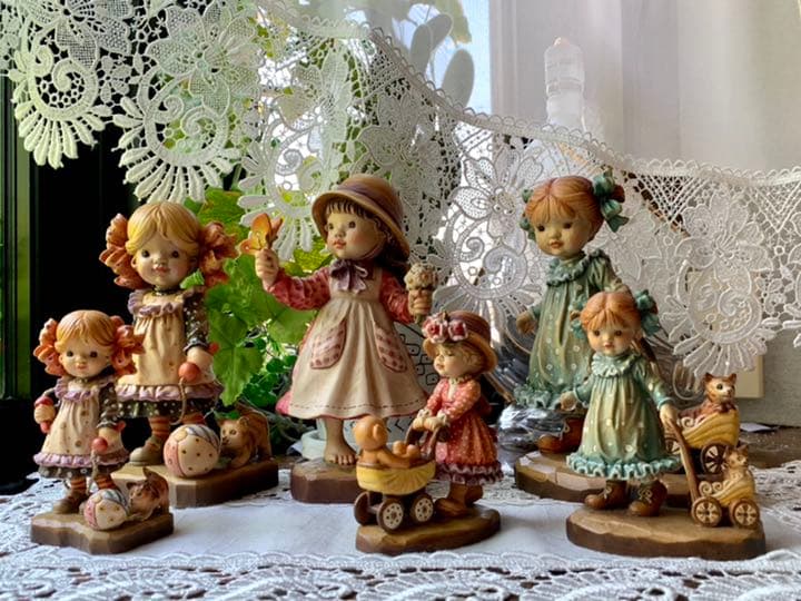 返品不可】 アンリ人形 ANRI サラ・ケイ ☆希少 10㎝【Summer Beauty