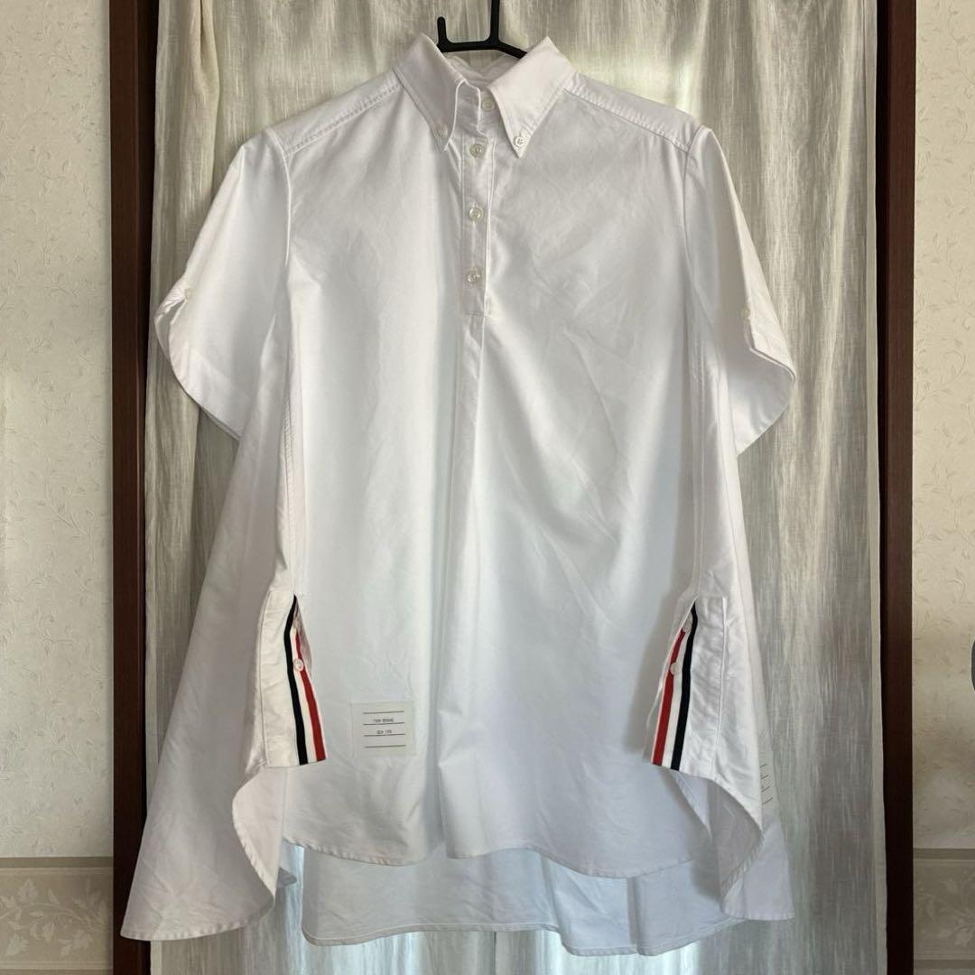 THOM BROWNE トムブラウン　フレアシャツ