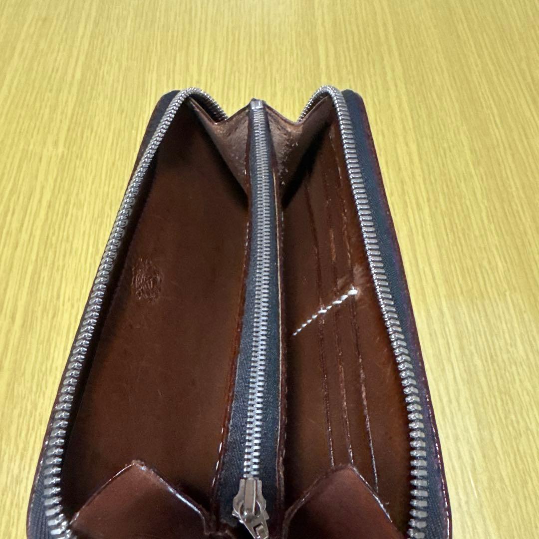 ビーズ屋公ちゃん エレファントレザー ラウンドジップウォレット ビーズ屋公ちゃん エレファントレザー ラウンドジップウォレット