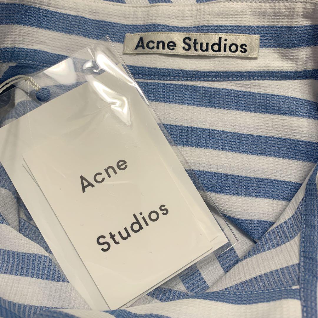 限定15%OFF 新品 アクネ シャツワンピース ストライプ aWChj-m81877866942 Acne Studios 低価最新品