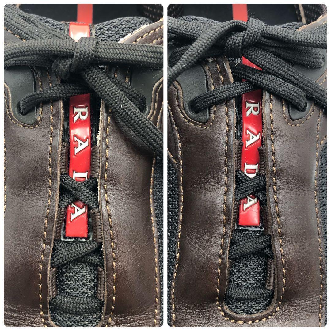 PRADA SPORT プラダスポーツ レディース スニーカー ブラウン 37 PRADA SPORT プラダスポーツ レディース スニーカー ブラウン 37