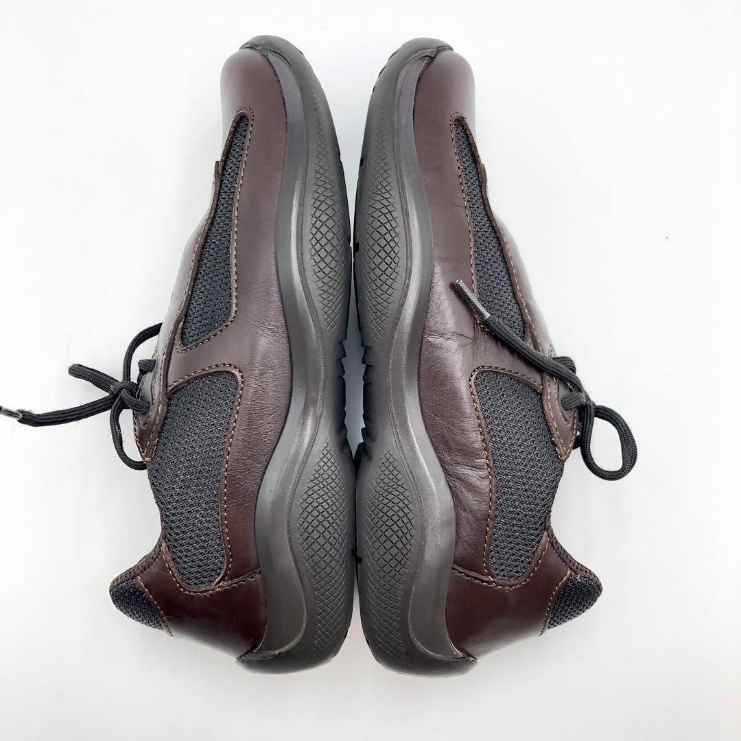 PRADA SPORT プラダスポーツ レディース スニーカー ブラウン 37 PRADA SPORT プラダスポーツ レディース スニーカー ブラウン 37