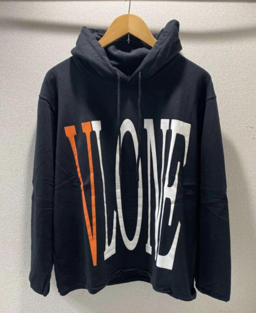 【ラスト1点】VLONE　M 　パーカー　黒