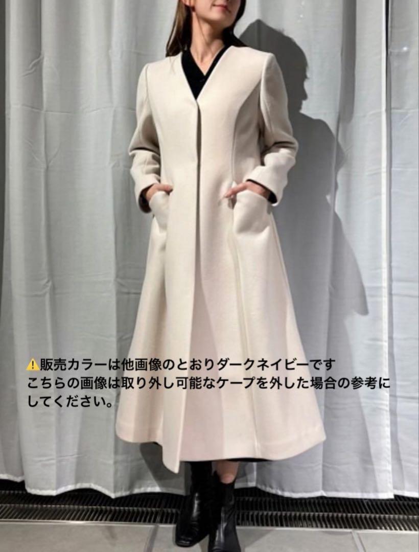 CELFORD ケープ付きドレスコート