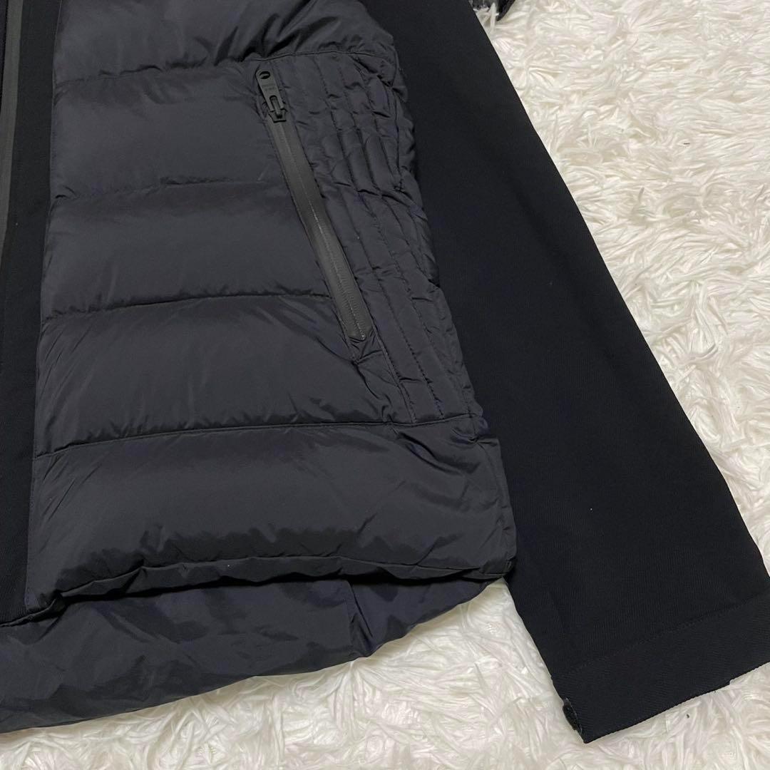 【極美品】タトラス ブレージョ ハイブリッドダウン 異素材 ブラック 04 XL