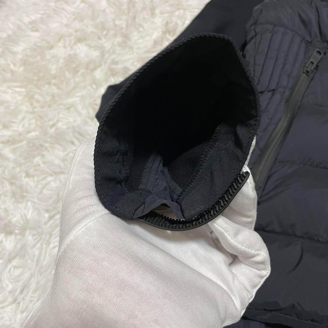 【極美品】タトラス ブレージョ ハイブリッドダウン 異素材 ブラック 04 XL