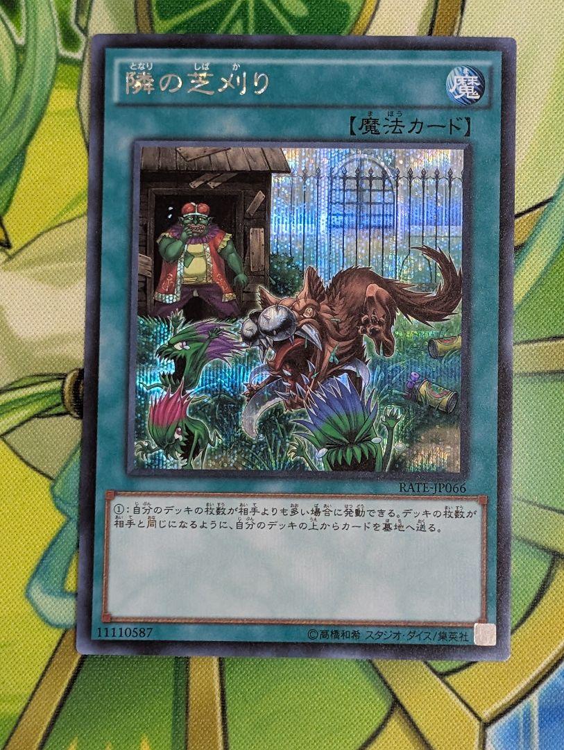 Amazon.co.jp: 遊戯王/隣の芝刈り（スーパーレア）/レアリティ