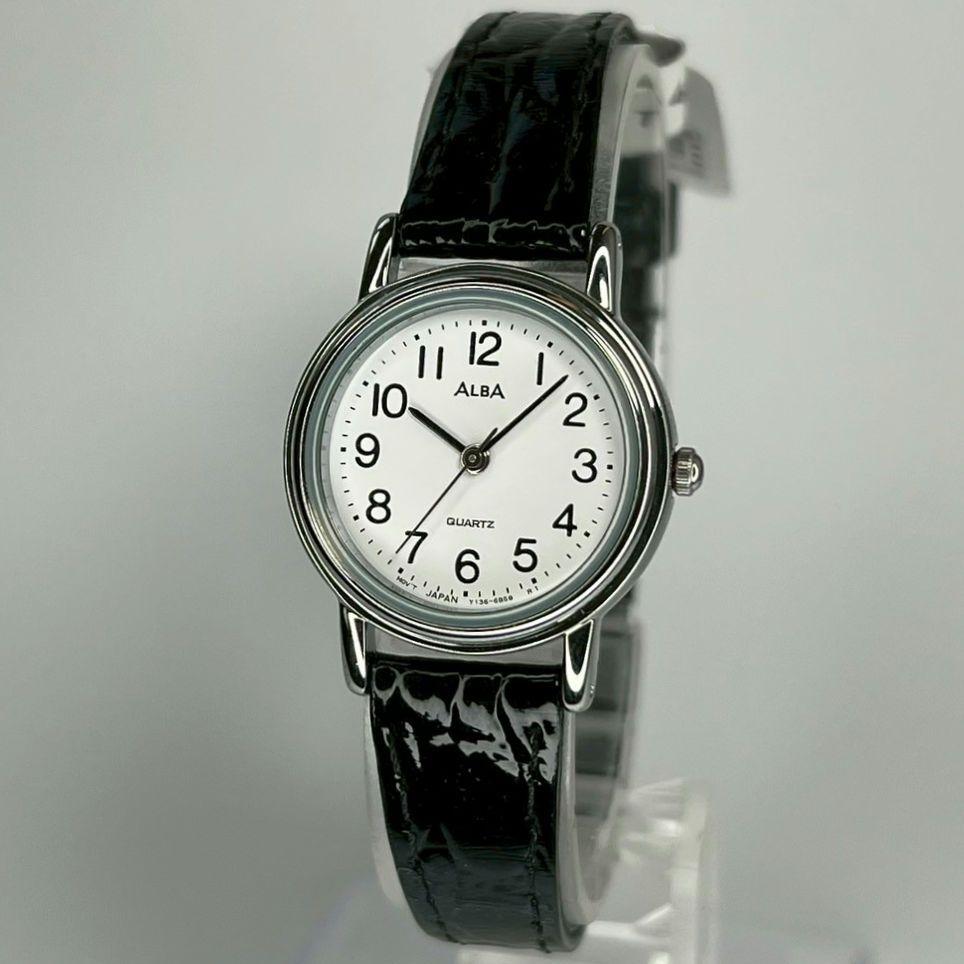 未使用品 SEIKO セイコー アルバ 90sクォーツ腕時計 電池交換済