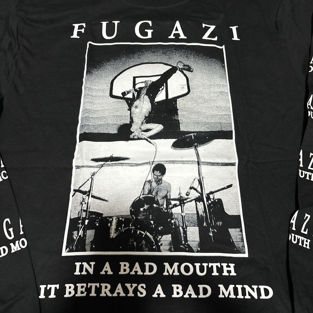 FUGAZI bad mouth 大人気 ロングスリーブTシャツ large