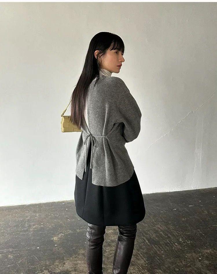CLANE 広瀬すず センタースリットニット　サイズ2 CLANE 広瀬すず センタースリットニット サイズ2