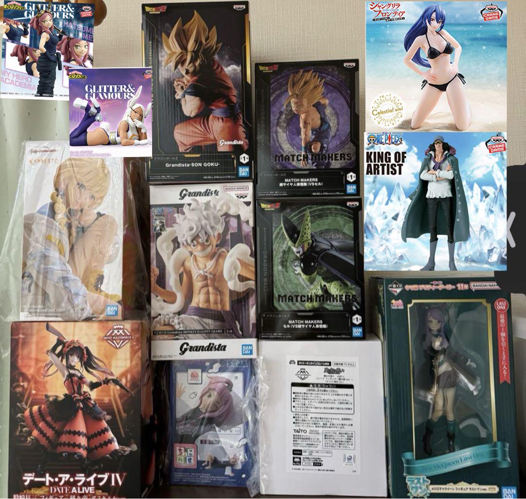 ドラゴンボールウマ娘アイドルマスターワンピース一番くじフィギュアまとめ売り
