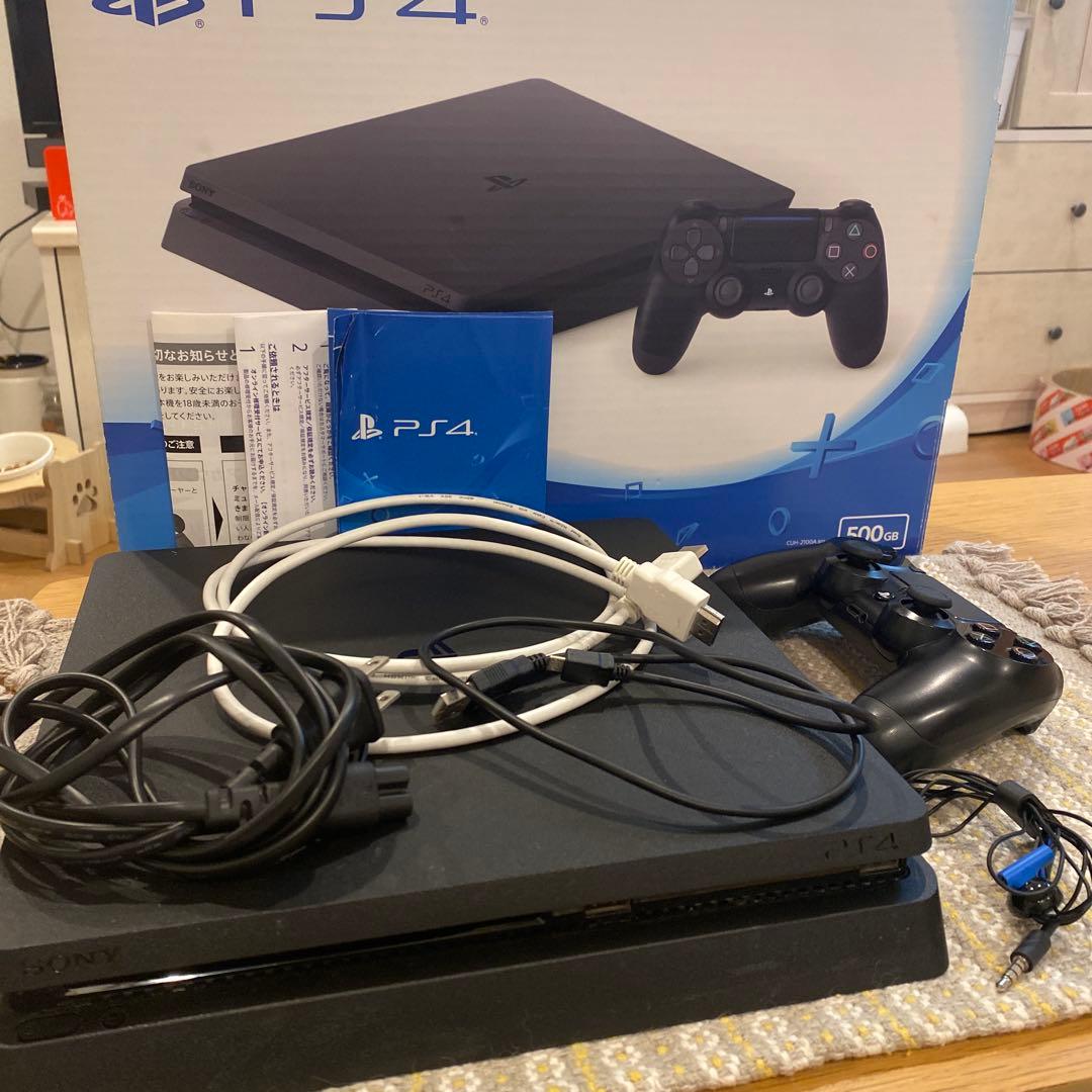 PS4 本体 CUH-2100A ブラック 500GB