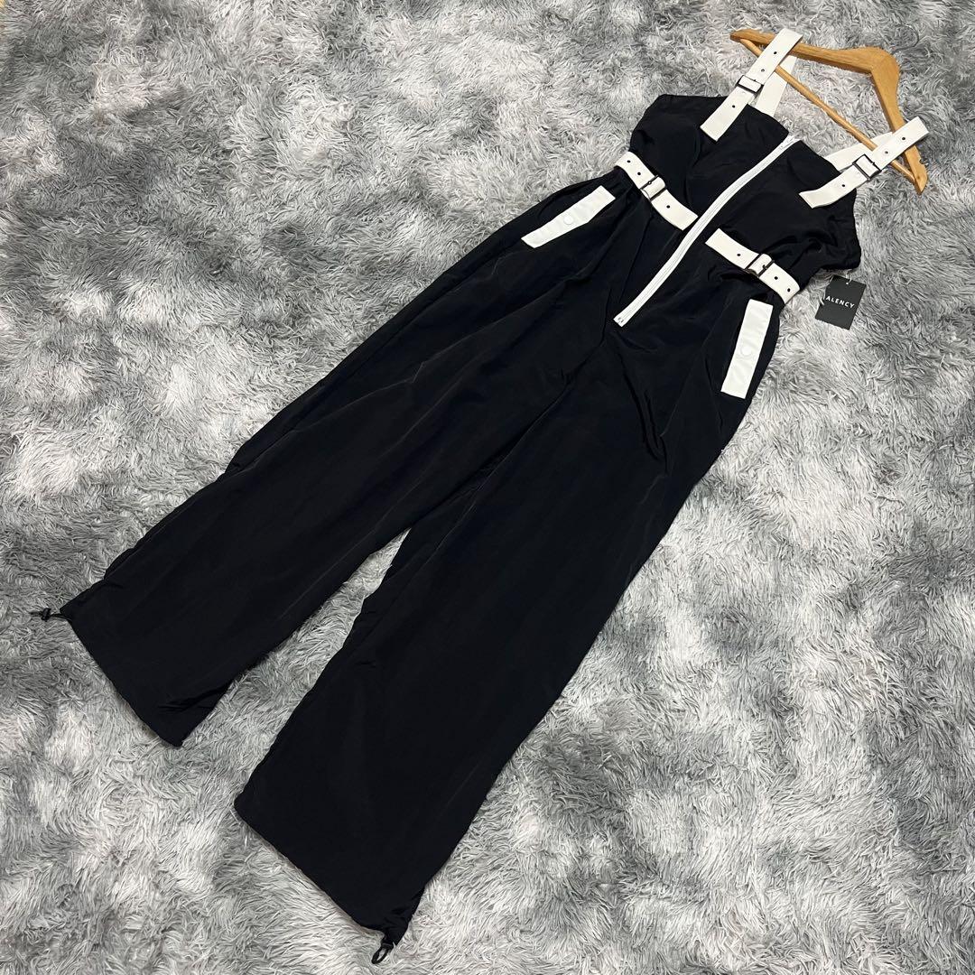 【新品タグ付き】 ALENCY ベルトショルダーオール サロペット