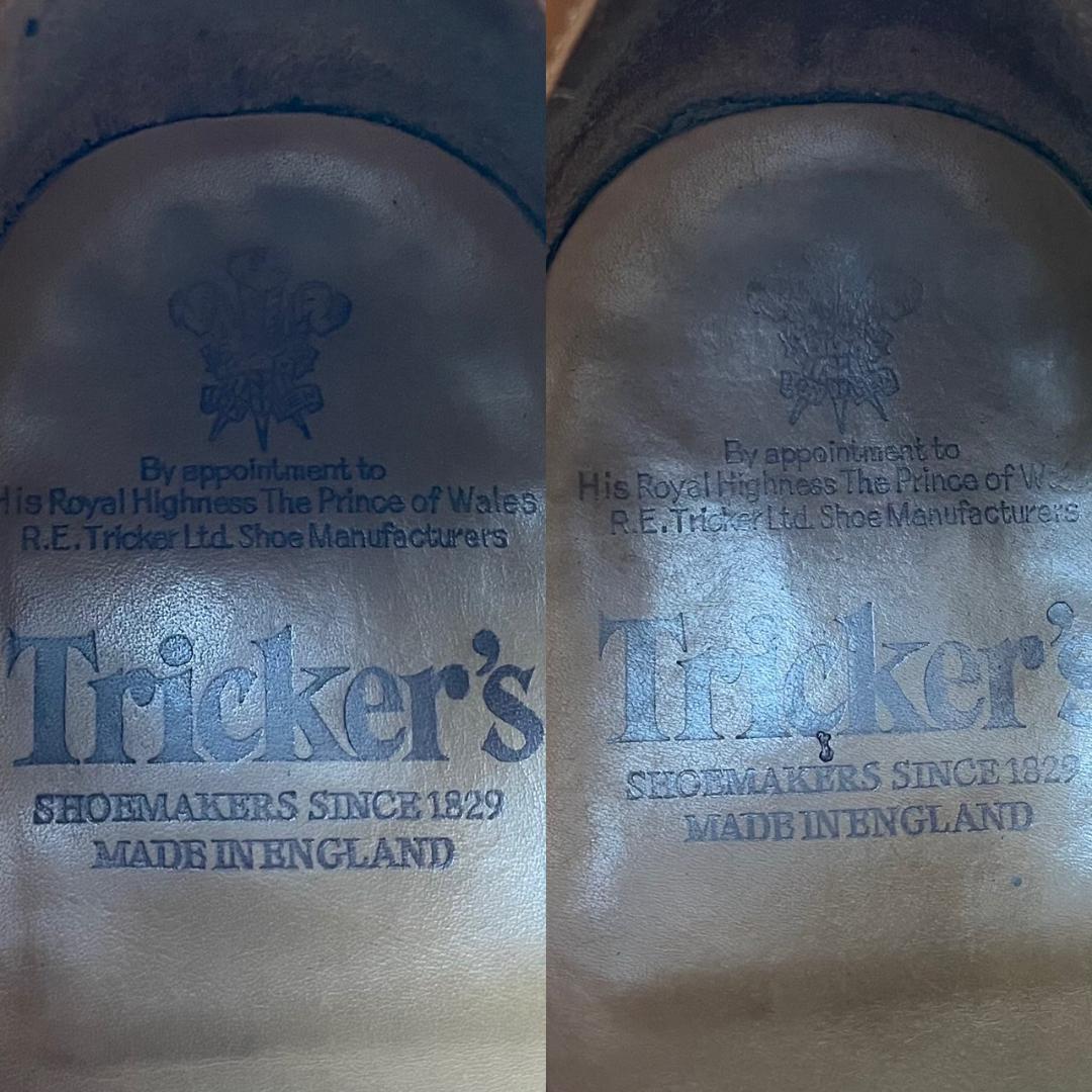 名作　Tricker's M6259　モンキーブーツ　シボ革　バーガンディ　赤
