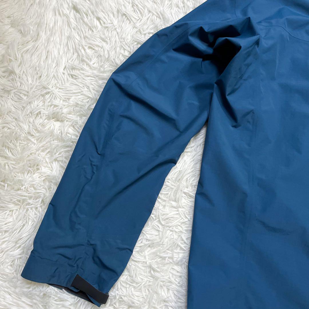 極希少 アークテリクス ベータSL 金ロゴ刺繍 GORE-TEX レギオンブルー