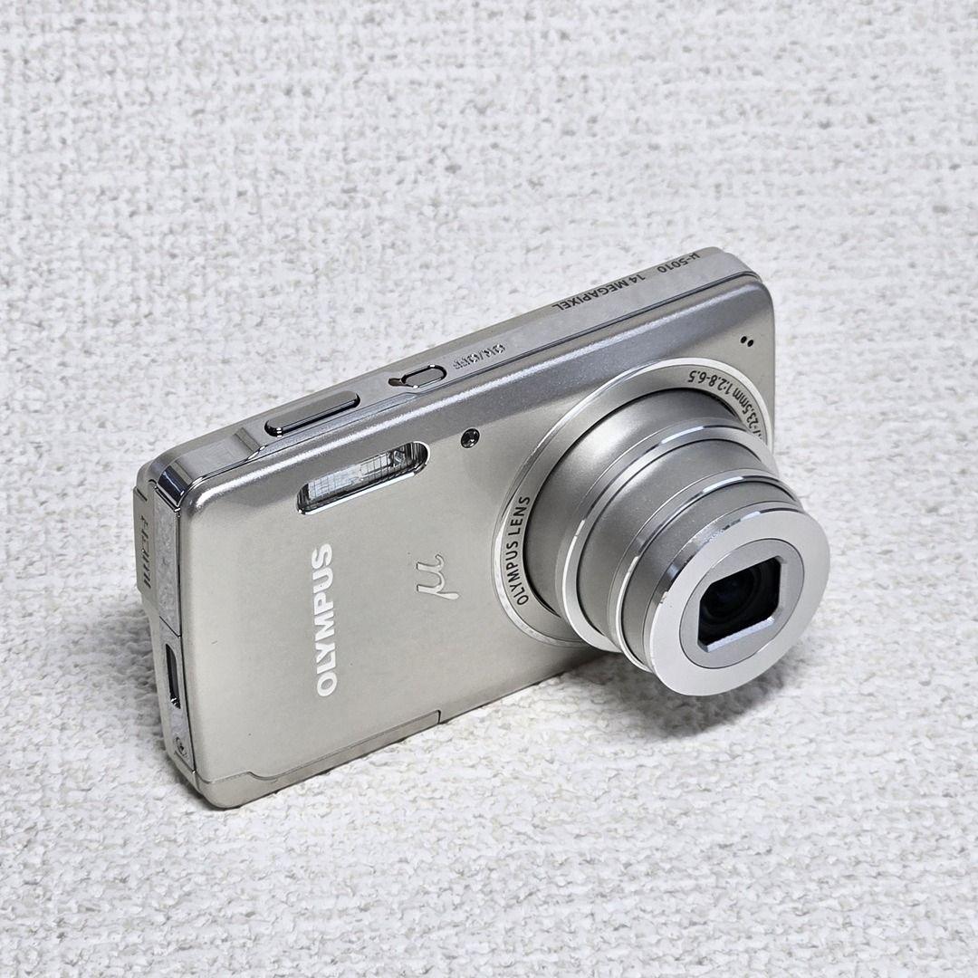 OLYMPUS デジタルカメラ μ-5010 チタニウムシルバー