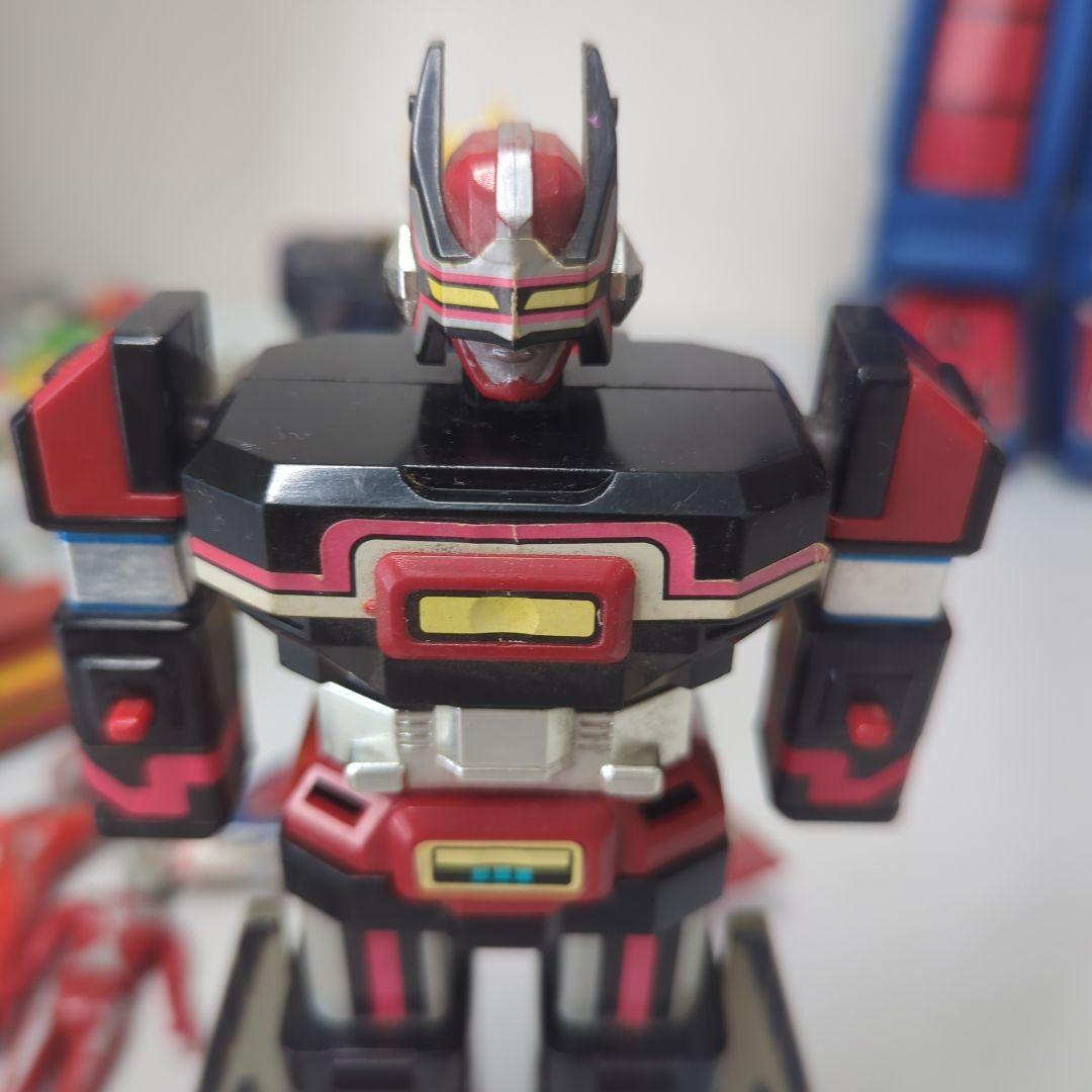 バンダイ BANDAI プラデラ 超電子バイオマン バイオロボ 戦隊モノ 当時物 バンダイ BANDAI プラデラ 超電子バイオマン バイオロボ 戦隊