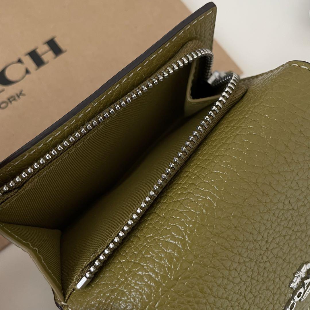 COACH コーチ　三つ折り財布　シトロン　ミニウォレット COACH コーチ 三つ折り財布 シトロン ミニウォレット 折り財布