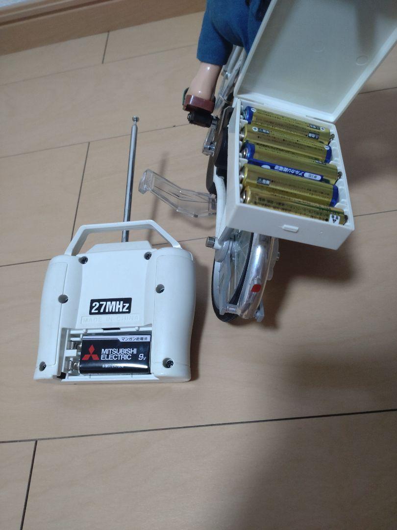動作確認済み　こち亀　ラジコン 両さん自転車r/c 1/6スケール