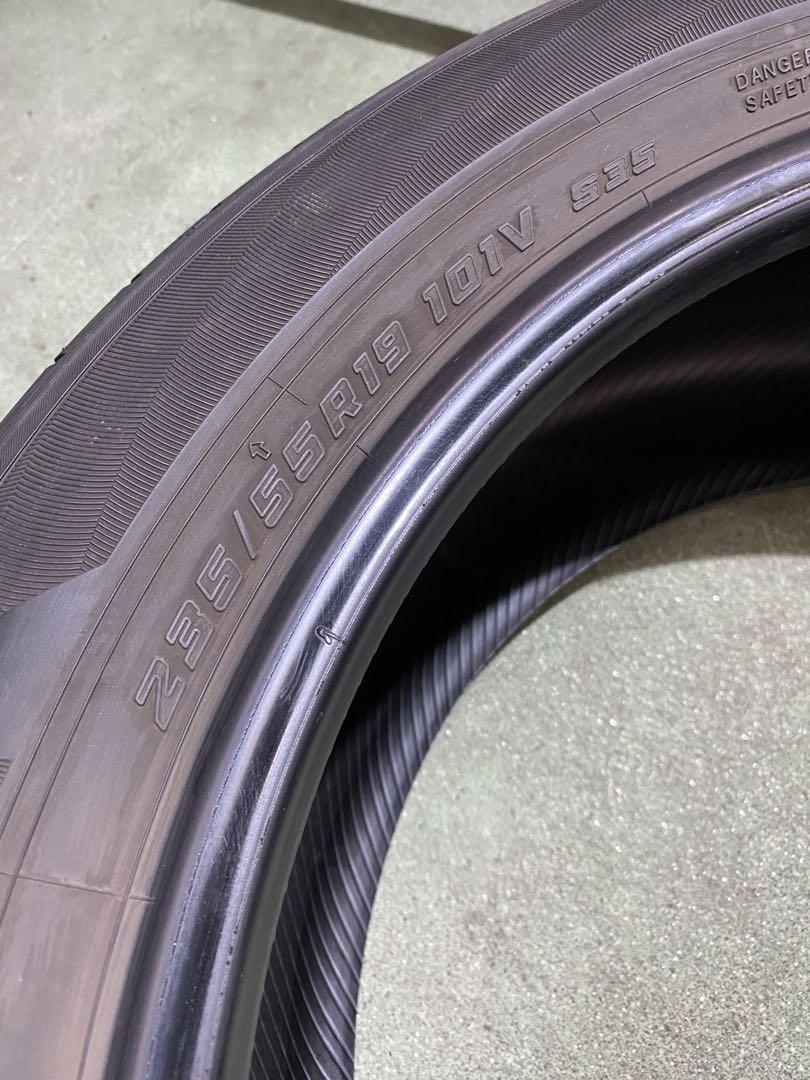 235/55R19 YOKOHAMA AVID GT 2019年　1本