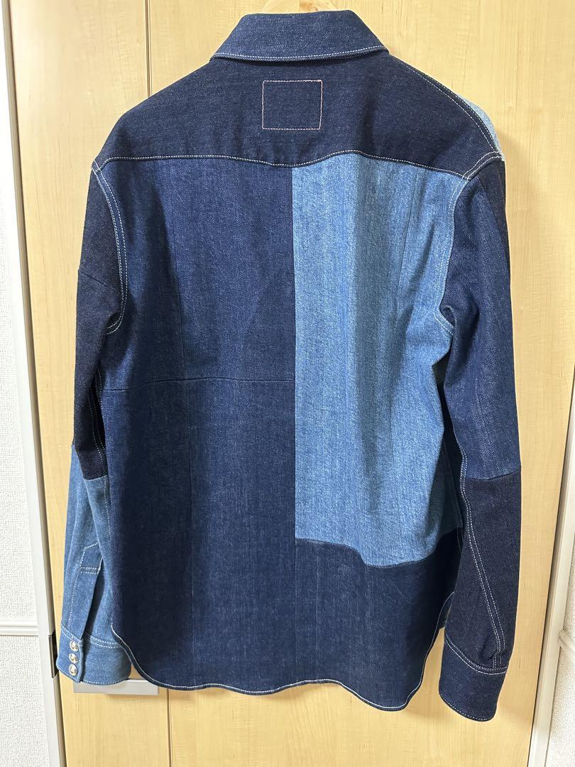 AcneStudios  bla konst パッチワークデニムジャケット