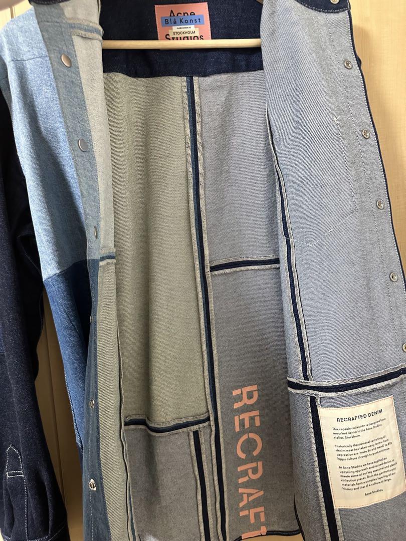 AcneStudios  bla konst パッチワークデニムジャケット