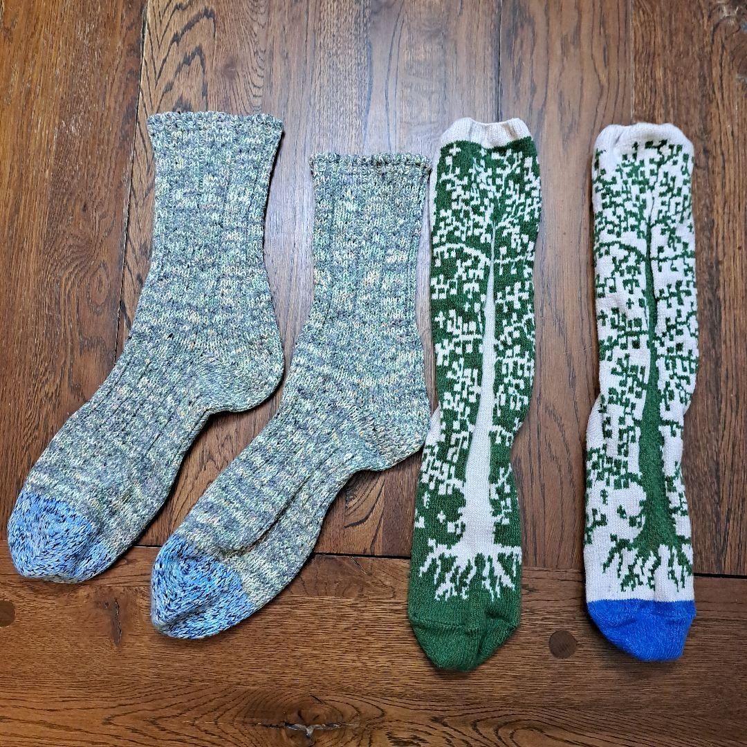 Kapital キャピタル　ソックスsox まとめ売り23cm~25cm KAPITAL キャピタル 靴下 ソックス2足セット バオバブソックス