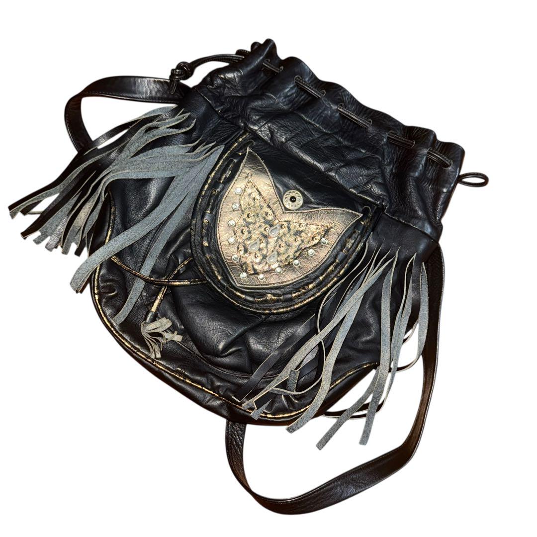 Vintage Jewelry Fringe Design Bag