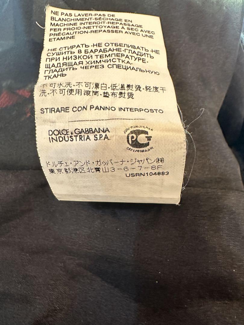 D&G 黒ベスト