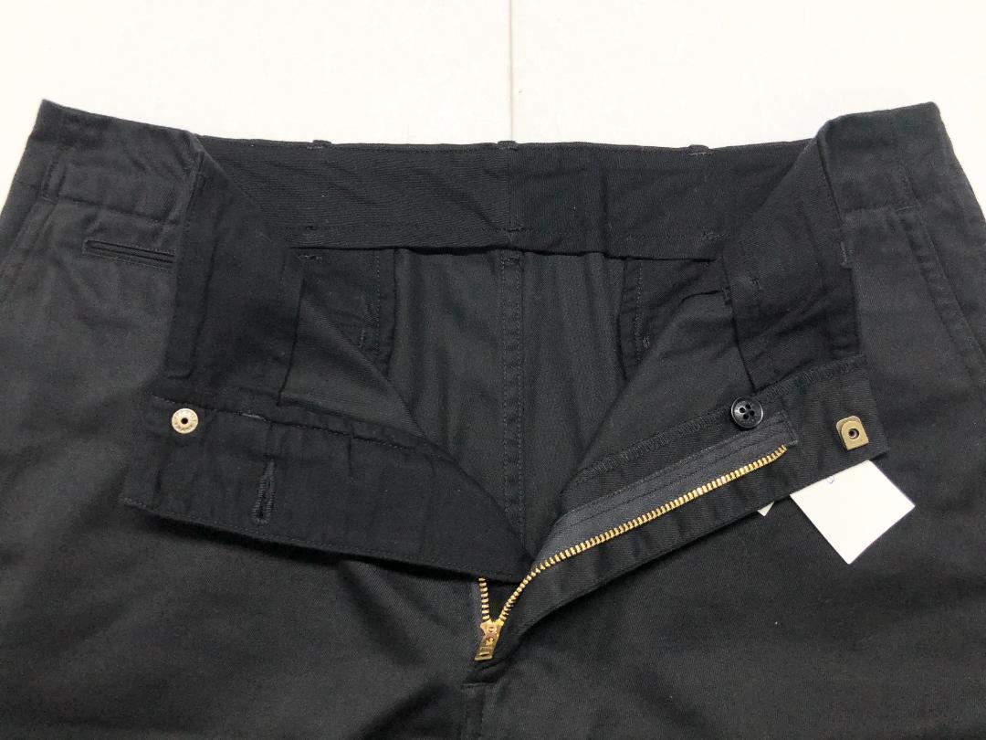 ○★新品未使用　nanamica（ナナミカ）　チノショーツ　34　ブラック