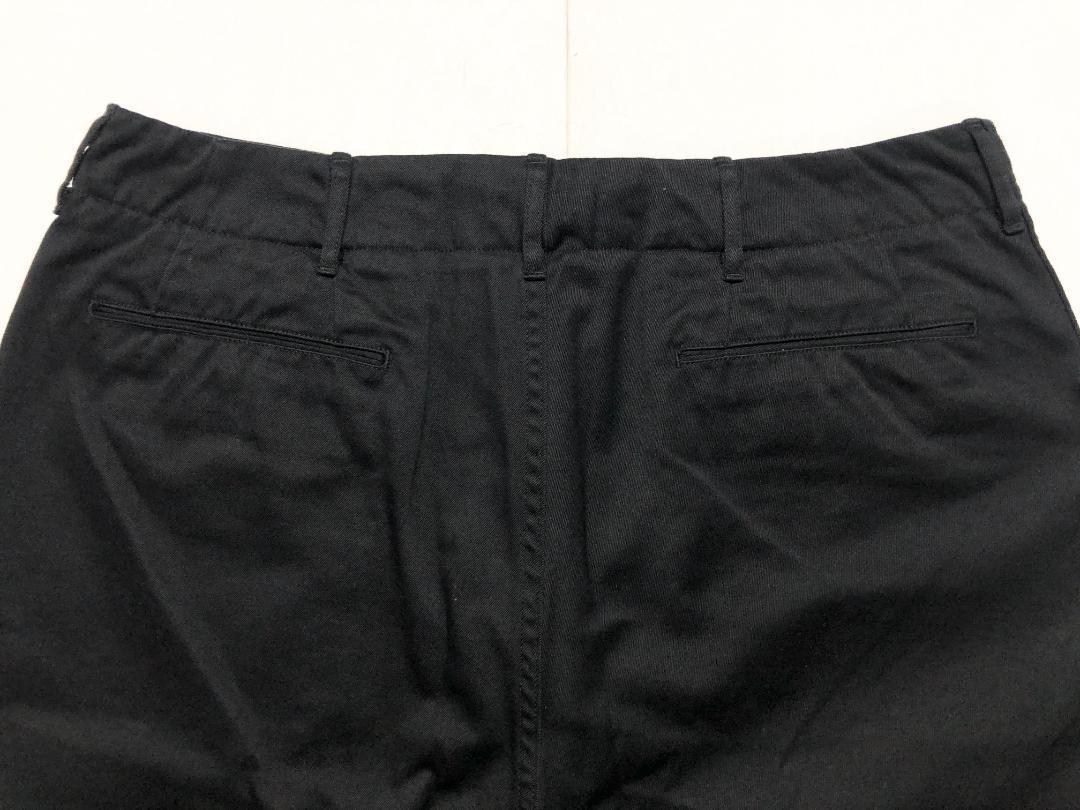 ○★新品未使用　nanamica（ナナミカ）　チノショーツ　34　ブラック
