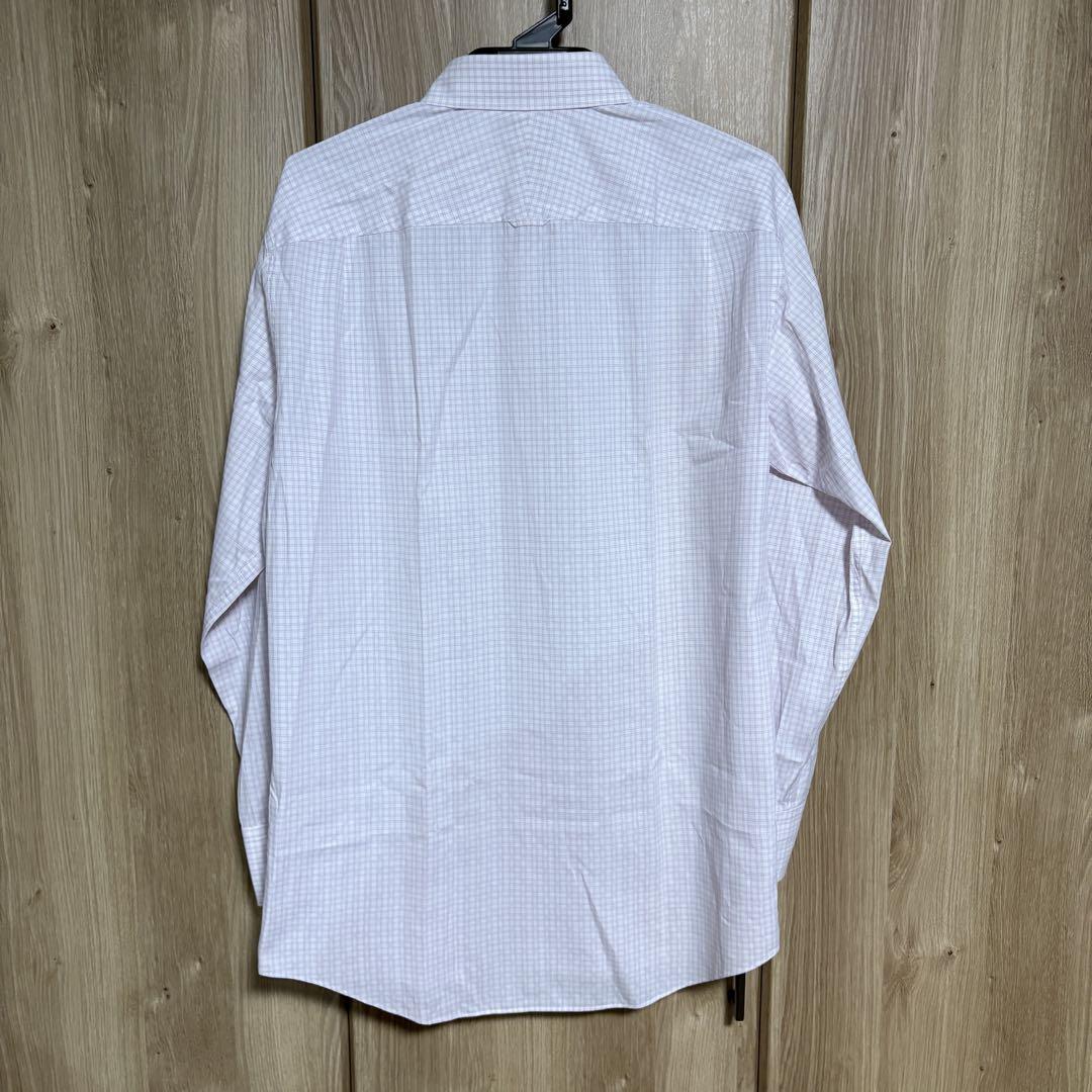 paul smith ピンク チェック柄 長袖シャツ L