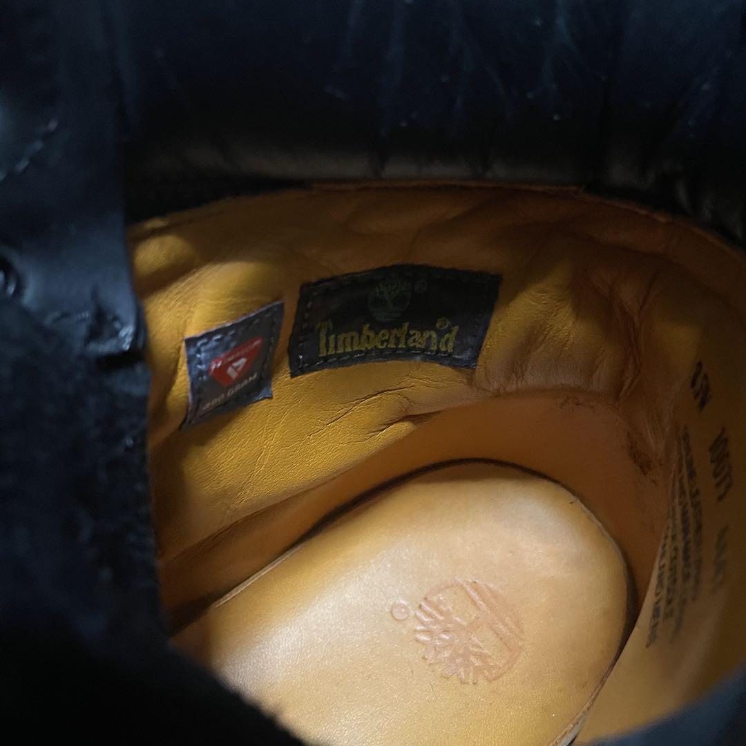 Timberland ブラック ハイカットブーツ